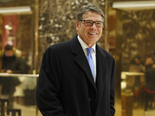 Rick Perry confirmed as US Energy Secretary