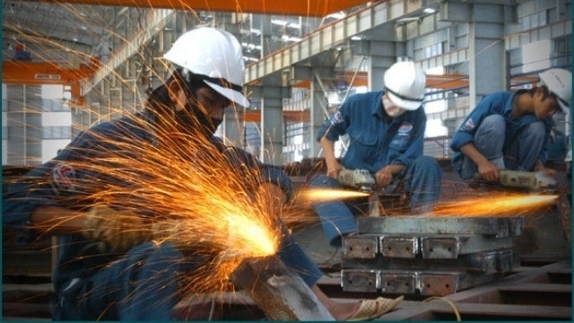 Industrial production index rises 4 1 in first quarter