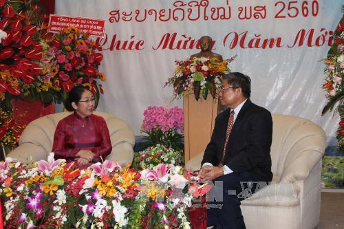 Ho Chi Minh city leader extends congratulations on Lao New Year