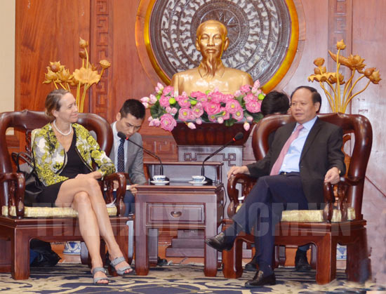 Ho Chi Minh city leader receives US Consul General