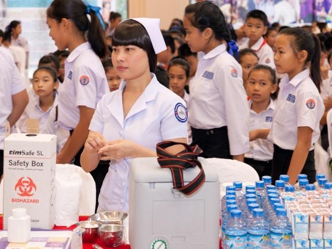 Laos to provide free health care for children