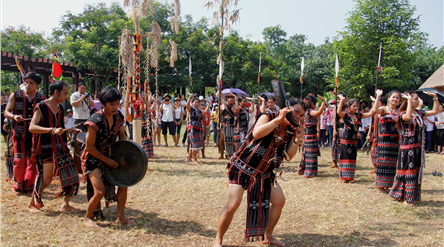 Activities at Vietnam National Villages for Ethnic Culture and Tourism in April