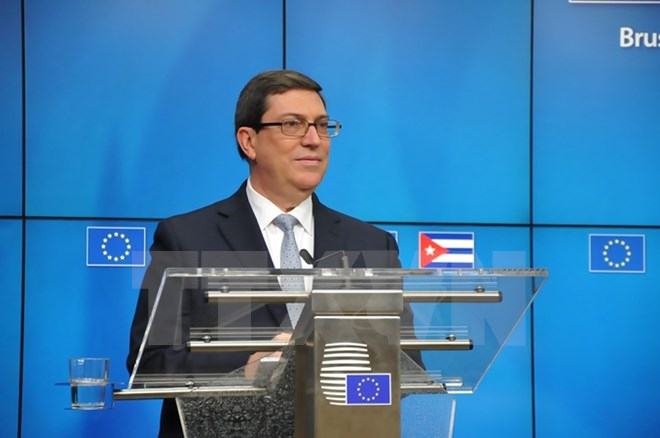 Cuban Foreign Minister visits Spain