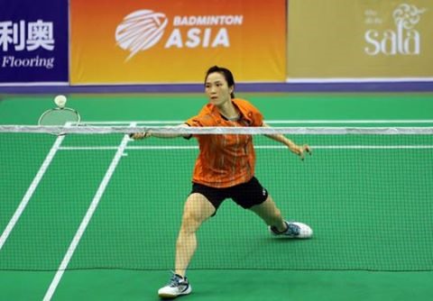 Trang enters second round of Asian badminton tourney