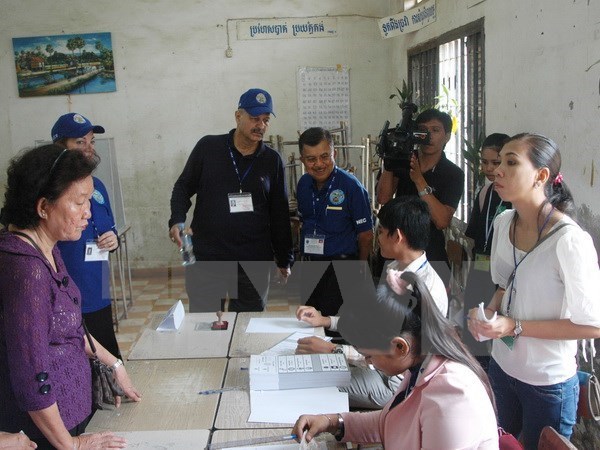 Cambodia ensures safety for communal election