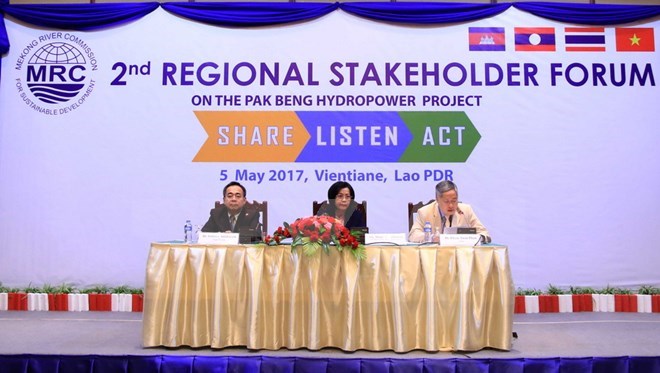 MRC member states discuss Laos’ Pak Beng hydropower plant