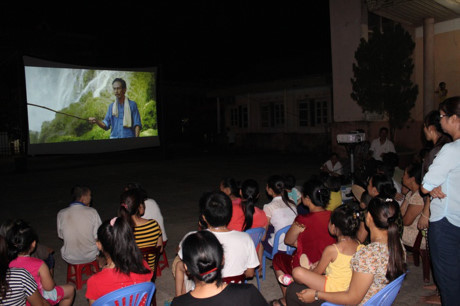 Investing in facilities for film screenings in remote areas in Vietnam