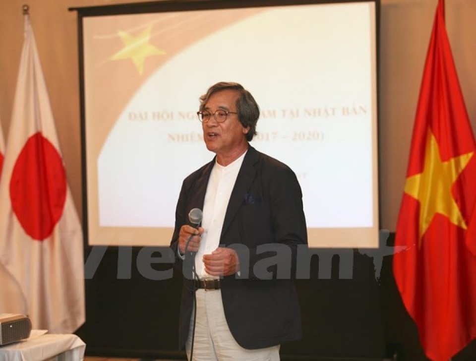 Mr Tran Ngoc Phuc elected Chairman of Overseas Vietnamese Association in Japan
