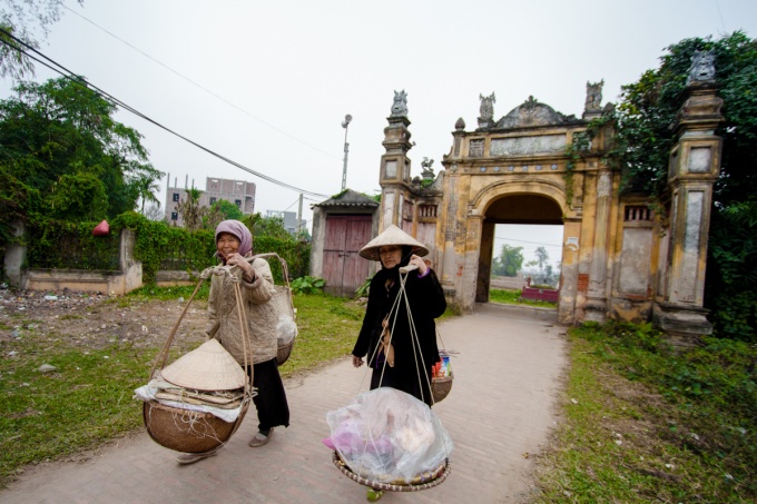 Symbol village for northern villages in old time