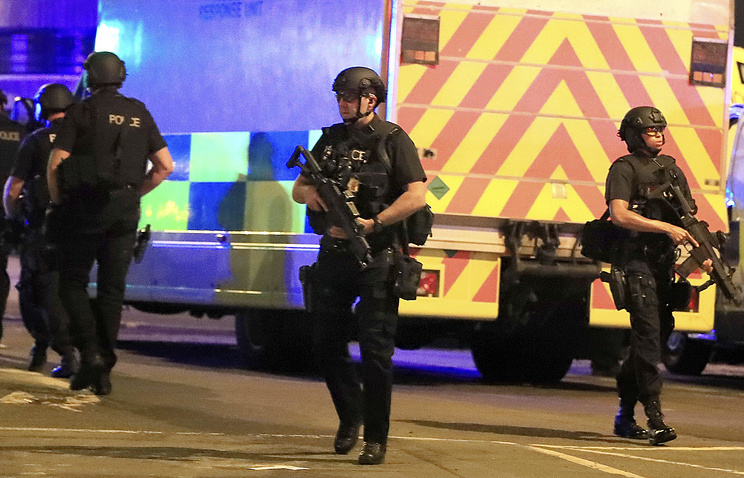 Blast at concert in England