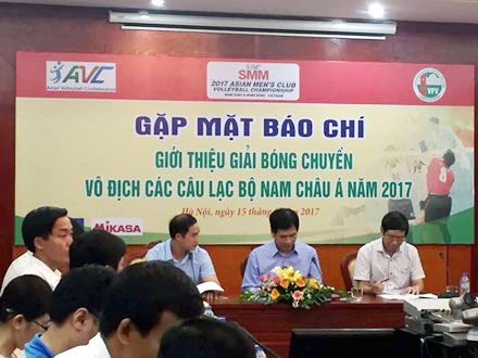2017 Asia Men’s Club Volleyball Championship to play in Nam Dinh, Ninh Binh provinces