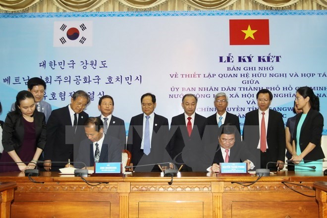 Gangwon businesses promote Korean investment in Ho Chi Minh City
