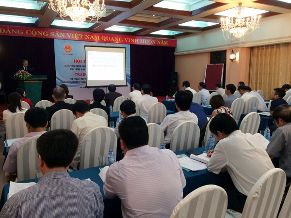 Training workshops on management of construction projects