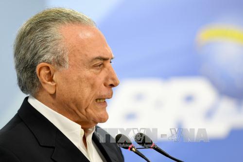 Brazilian President Michel Temer visits Russia