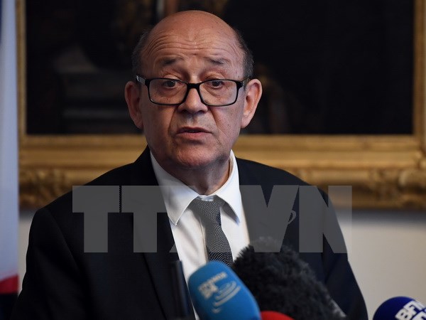 French FM Jean-Yves Le Drian to visit Algeria
