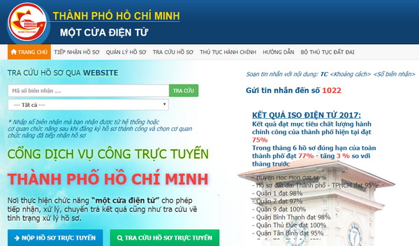 Ho Chi Minh city accelerates use of online public services
