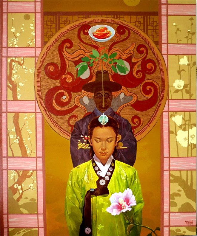 Korean-Vietnamese art contest names winners