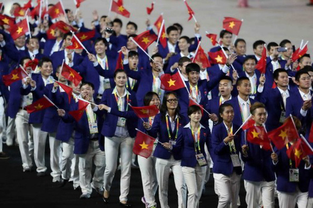 SEA Games 29 Vietnamese delegation forms with 693 members