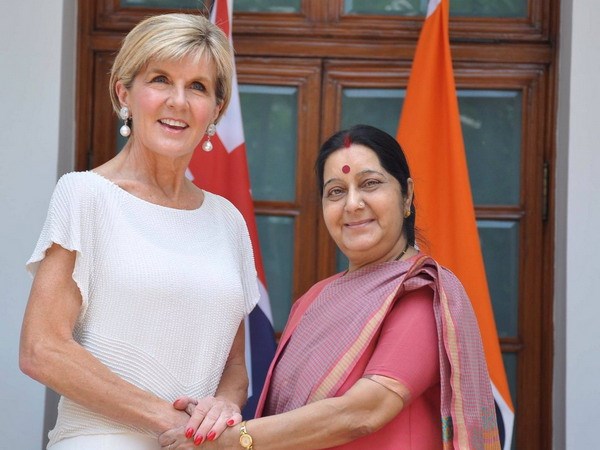Australian Foreign Affairs Minister Julie Bishop meets counterpart