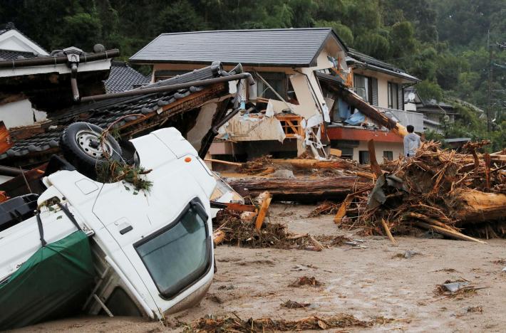 Heavy rain in Japan, almost 400,000 evacuated