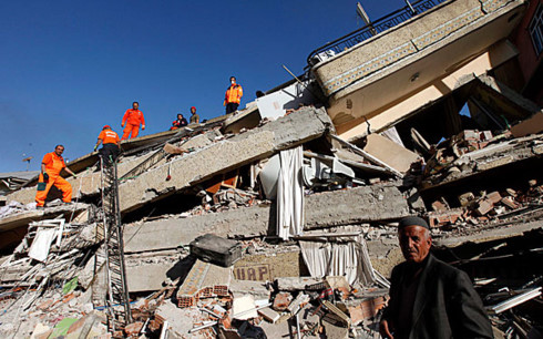 6 7-mganitude earthquake hits Turkey