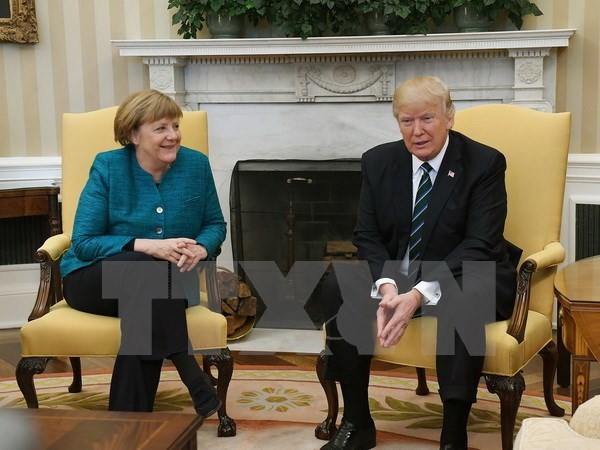 Donald Trump talks with European leaders ahead of G20 summit