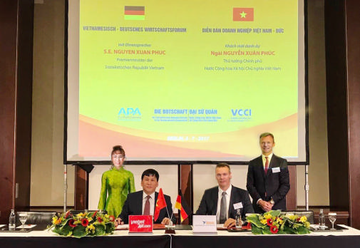 Vietjet inks strategic financing agreement with German company