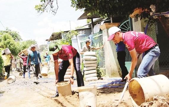 Young volunteers’ contributions from Ho Chi Minh city