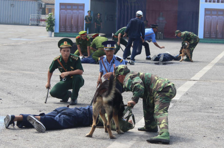 Anti-terrorism exercise in preparation for APEC