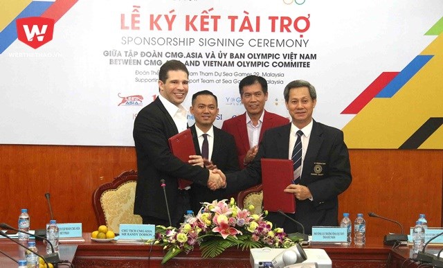 CMG ASIA sponsors VN sport delegation at 29th SEA Games
