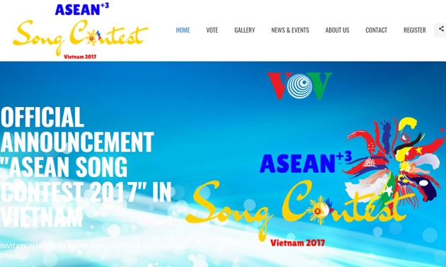 24 singers from 11 nations to attend ASEAN + 3 Song Contest 2017
