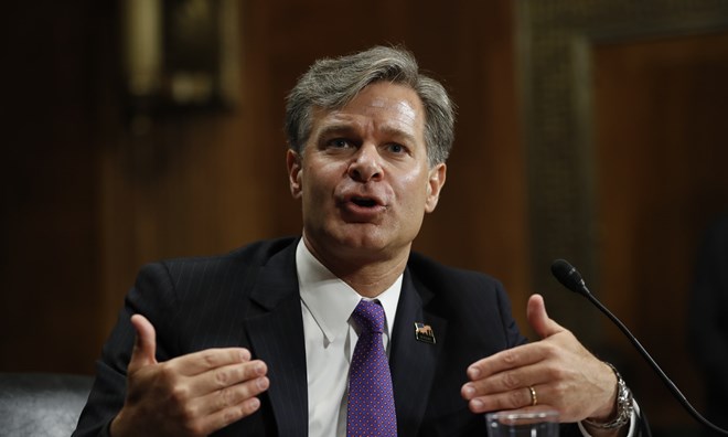 Christopher Wray confirmed as new FBI Director