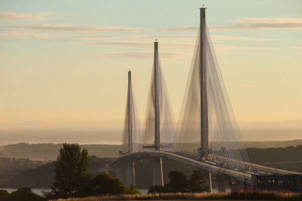 Queensferry Crossing opens to traffic