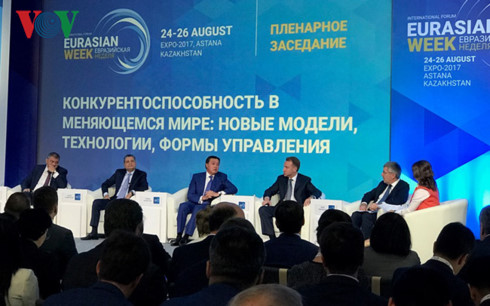 Eurasian Week forum opens in Astana