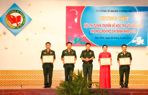 Political University popularizes studying and following of President Ho Chi Minh’s style