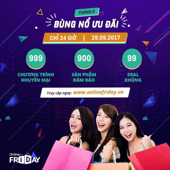 999 promotional programs to be launched by Online Friday