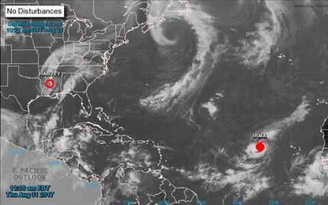 Hurricane Irma to hit US after Harvey devastation