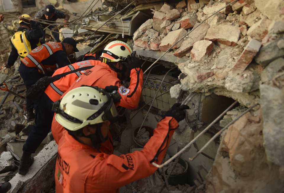 Death toll from earthquake rises to 96 in Mexico
