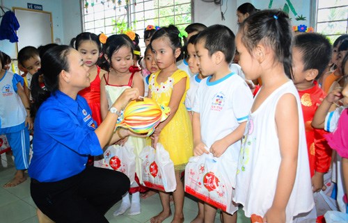 Diverse activities care for children in remote areas