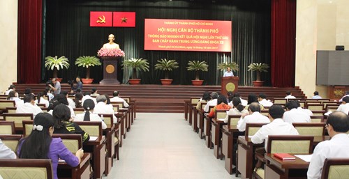 Ho Chi Minh city disseminates 6th PCC meeting results