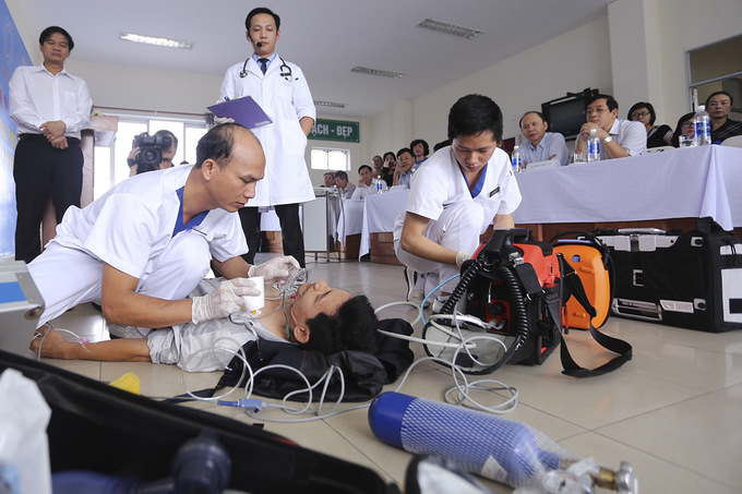 Exercise on dealing with health emergency during APEC