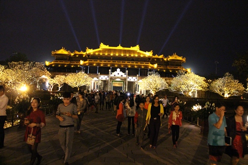 Hue Imperial Citadel temporarily stops night tours