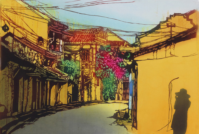 Vietnam through Toba Mika’s katazome paintings