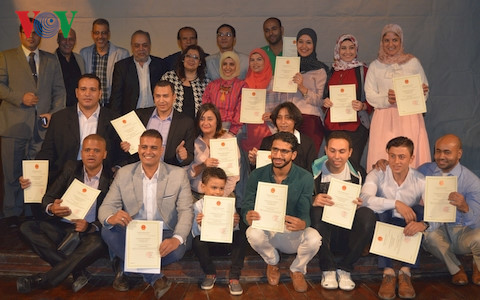 Vietnamese Embassy honours Egyptian artists