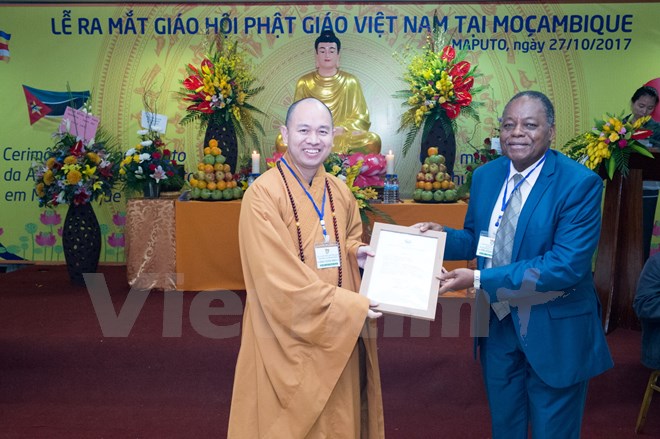 Vietnamese Buddhist Centre to be established in Mozambique