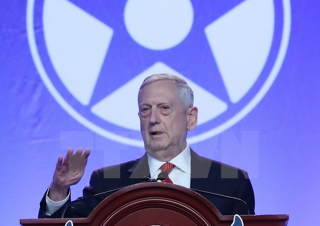 US Secretary of Defensce James Mattis arrives in RoK for security dialogue