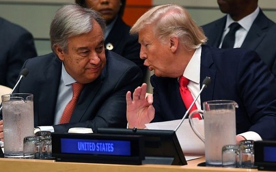 UN leader to discuss reform with US President Trump
