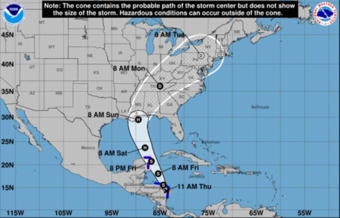 Tropical storm Nate kills 20 in Central America