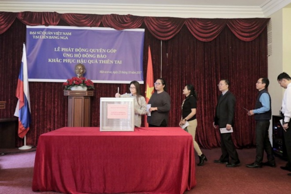 Vietnamese Embassy in Russia calls support for flood victims