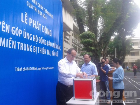 Ho Chi Minh city raises fund to support flood victims